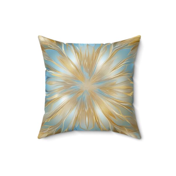 Spun Polyester Square Pillow, Christmas Crystal - Image 5