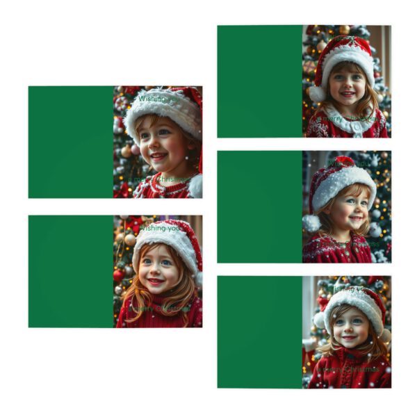 Multi-Design Greeting Cards (5-Pack), Merry Christmas - Image 3