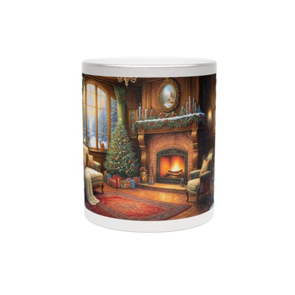 Metallic Mug (SilverGold) Christmas Eve