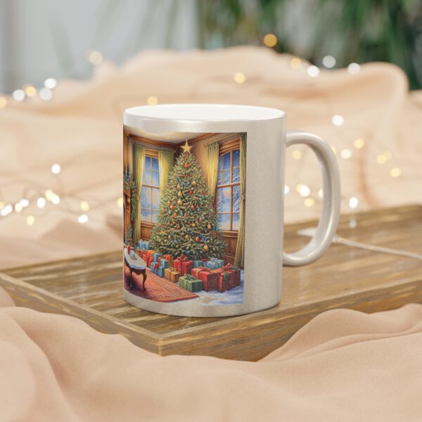 Metallic Mug (SilverGold) Christmas Eve - Image 4