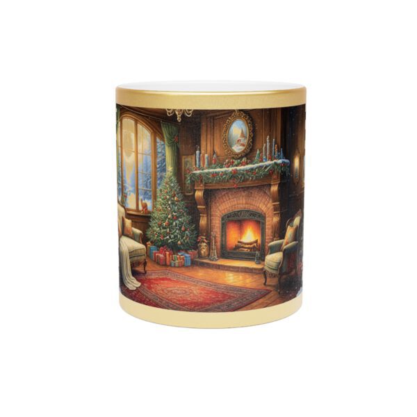 Metallic Mug (SilverGold) Christmas Eve - Image 5