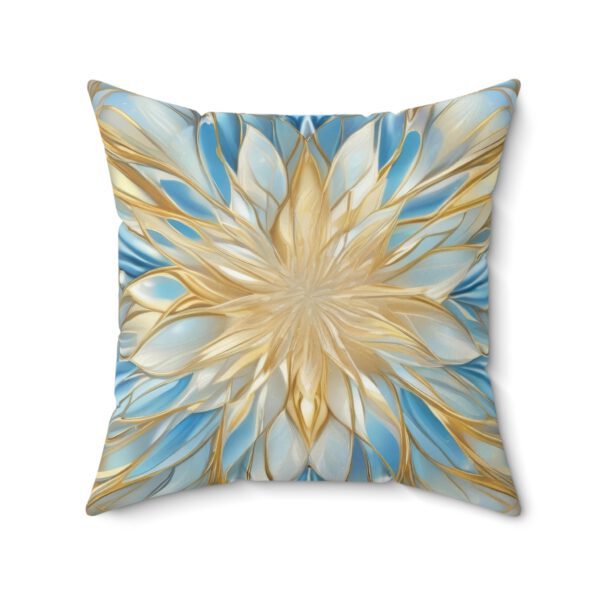 Spun Polyester Square Pillow, Christmas Chrystal - Image 10