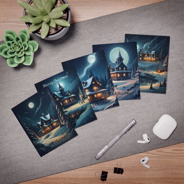 Multi-Design Greeting Cards (5-Pack) Darkest Night