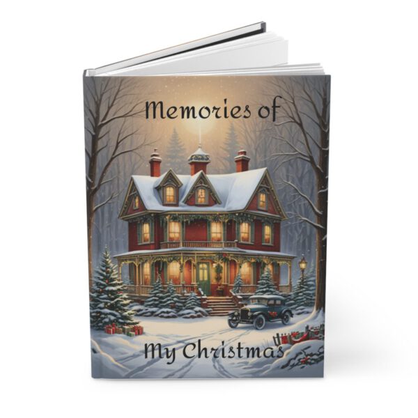 Hardcover Journal Matte, Christmas Memorie journal