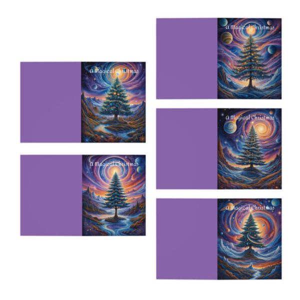 Multi-Design Greeting Cards (5-Pack) A Magical Christmas