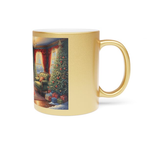 Metallic Mug (SilverGold) - Image 3