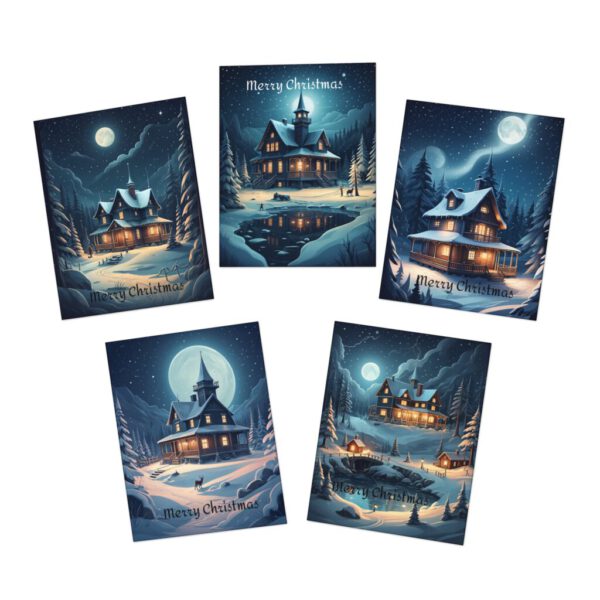 Multi-Design Greeting Cards (5-Pack) Darkest Night