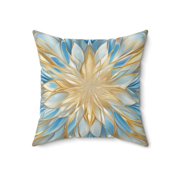 Spun Polyester Square Pillow, Christmas Chrystal - Image 8