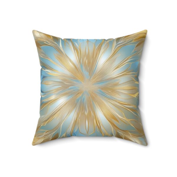 Spun Polyester Square Pillow, Christmas Crystal - Image 8