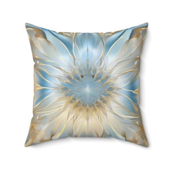 Spun Polyester Square Pillow, Christmas Crystal - Image 10