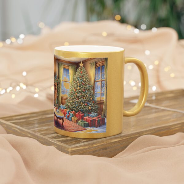 Metallic Mug (SilverGold) Christmas Eve - Image 8