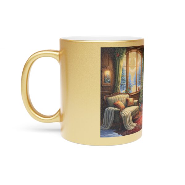 Metallic Mug (SilverGold) Christmas Eve - Image 6