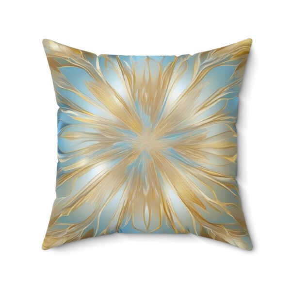 Spun Polyester Square Pillow, Christmas Crystal - Image 10