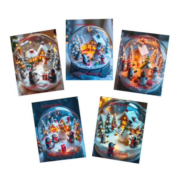 Multi-Design Greeting Cards (5-Pack) A Joyful Christmas