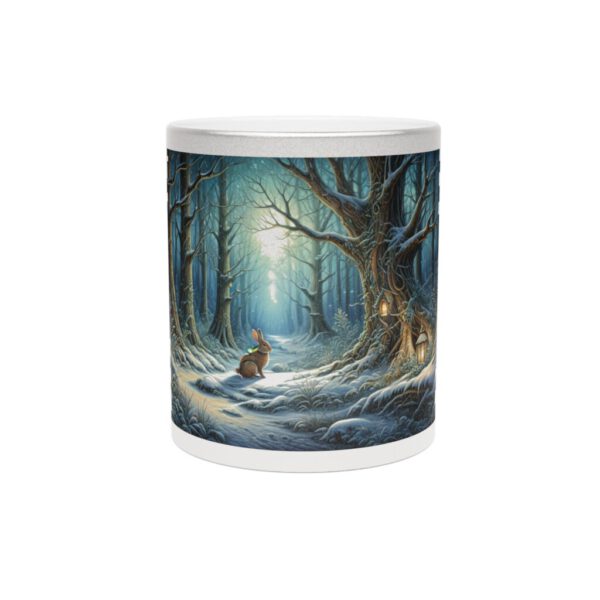 Metallic Mug (SilverGold) Winter Wonderland