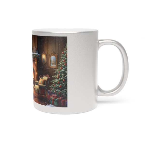 Metallic Mug (SilverGold) Christmas Eve - Image 3