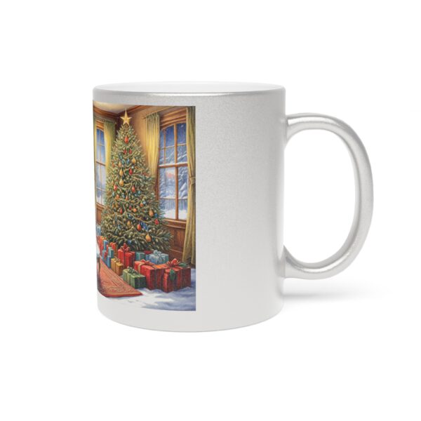 Metallic Mug (SilverGold) Christmas Eve - Image 3