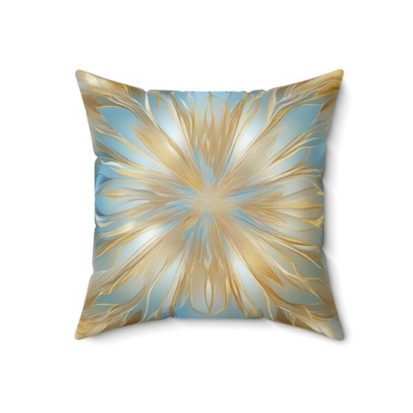 Spun Polyester Square Pillow, Christmas Crystal - Image 7