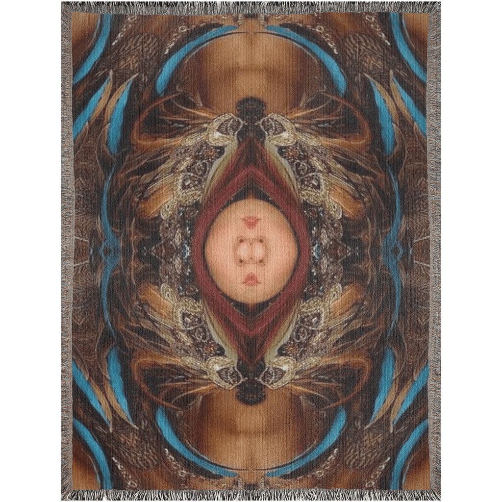 Empower your feminine glow-up with energetically aligned blankets for meditation and mode-