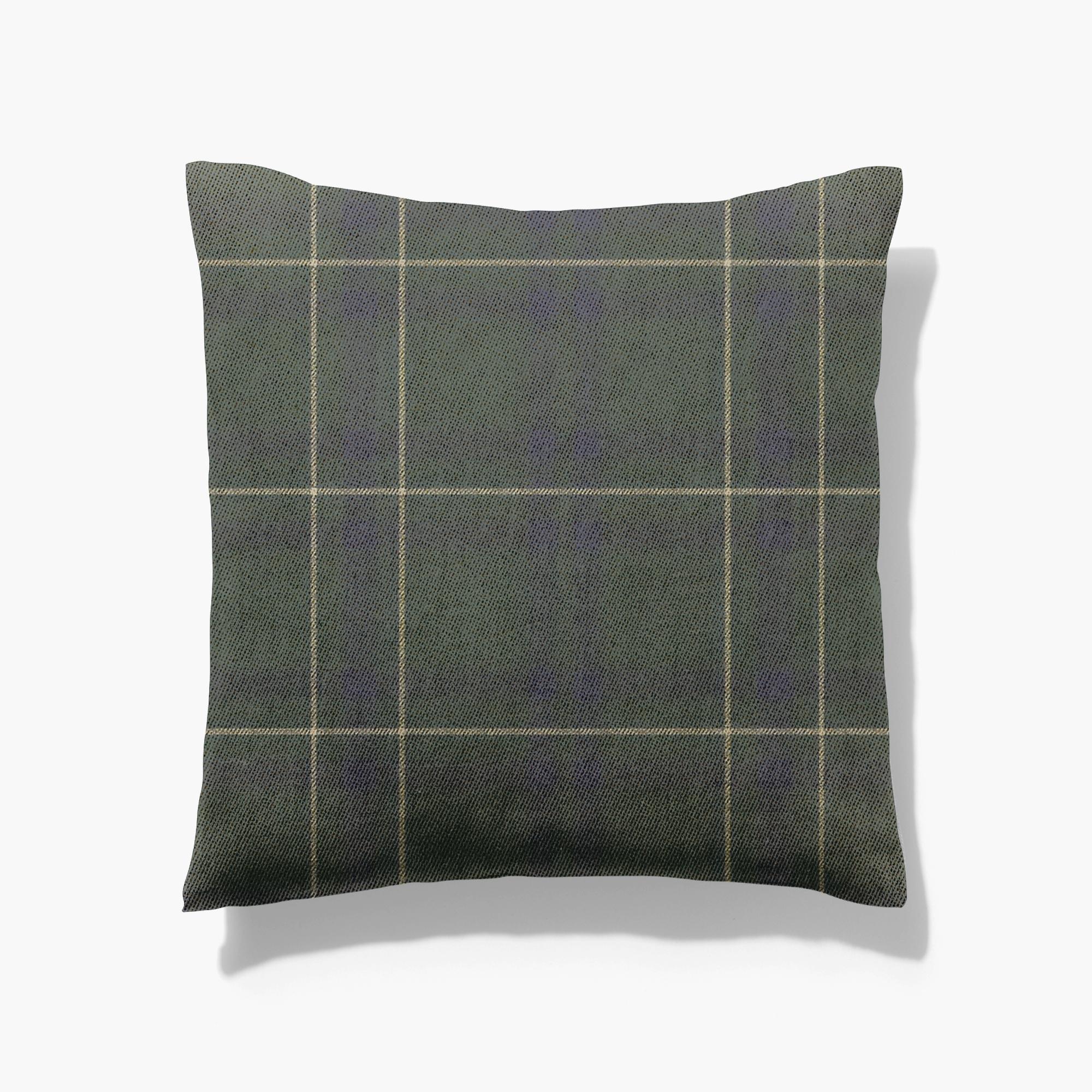 dark green tartan woven pillow sensus studiof3o2jLFDszTkjjIAFOXcico-1.jpg