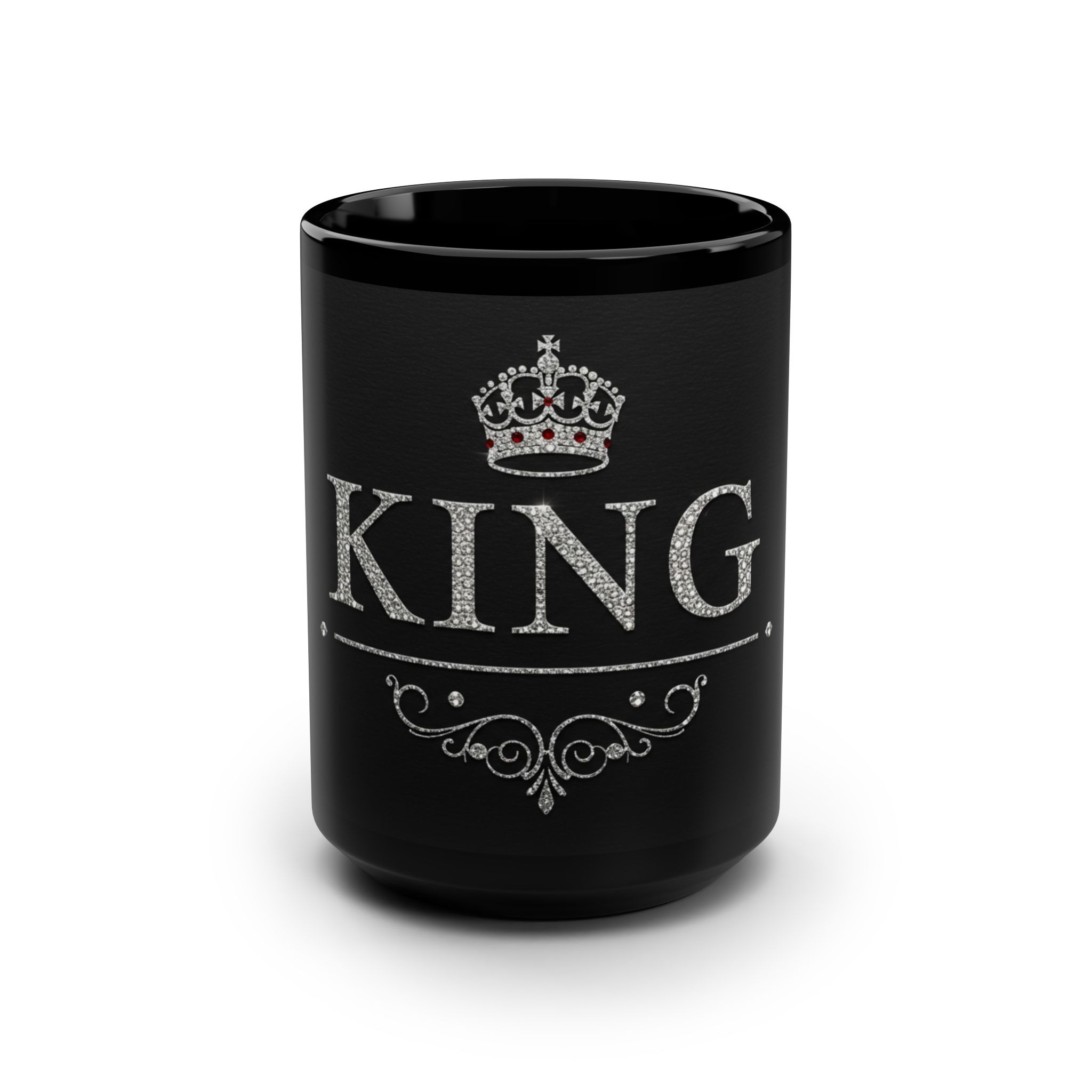 Elevate your daily moments with our enchanting collection of KING mugs, designed to honor the light and dark energies within. These exquisite mugs are perfect for those who embrace their radiant power and strength.