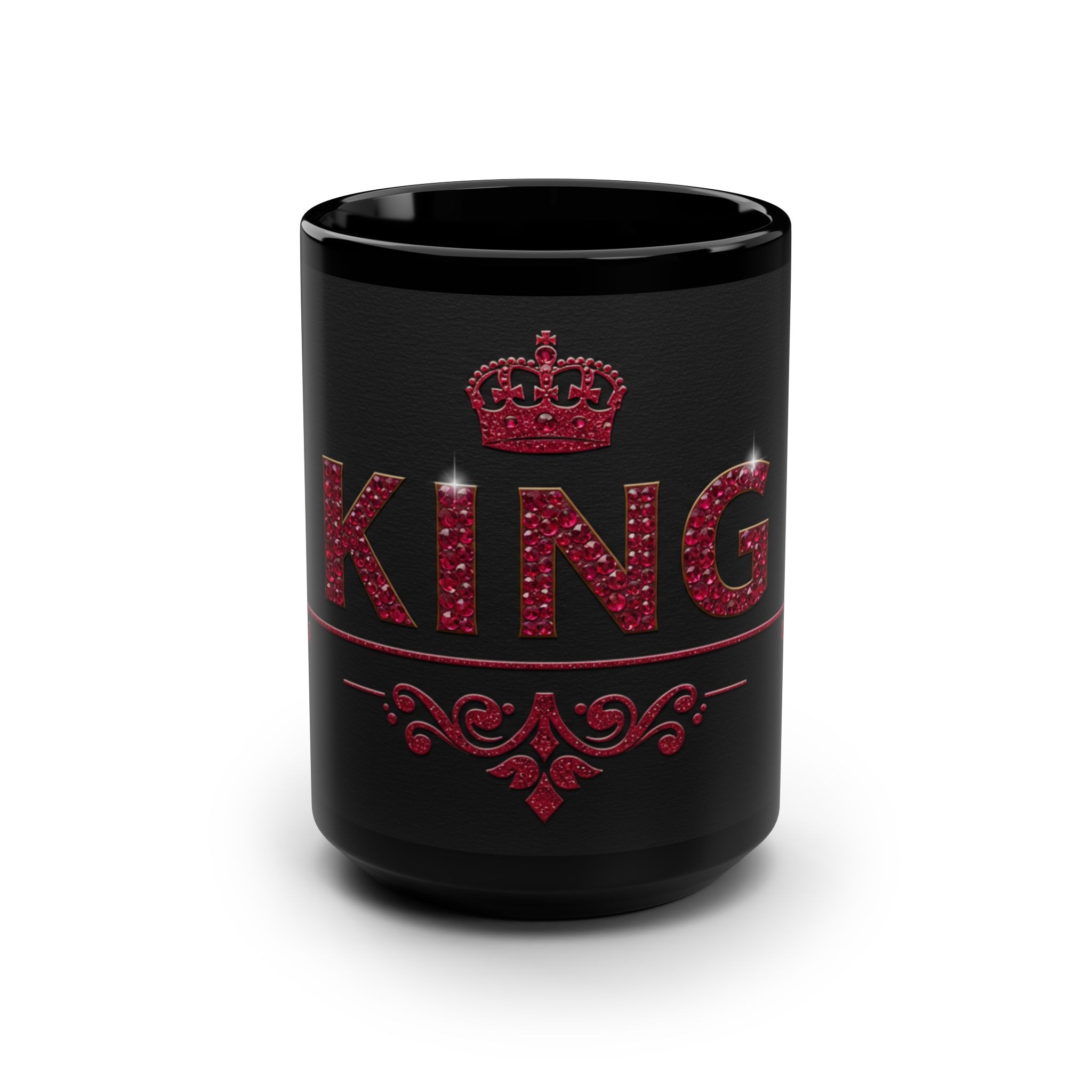 KINGsizw mUg, Mug for KINGS, Dark masculine Mug