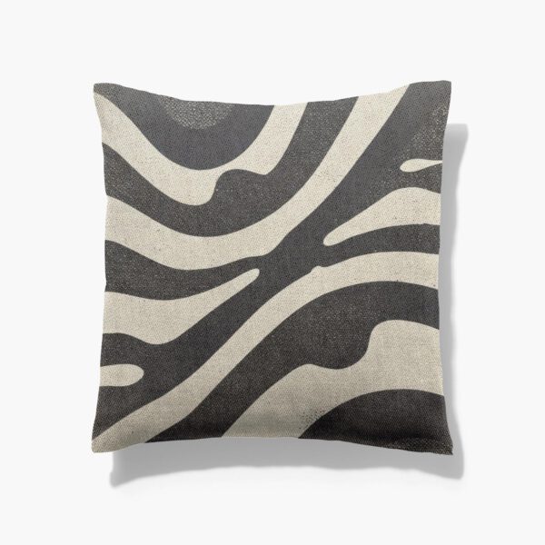 Woven Pillows - Black And White Moderen Design