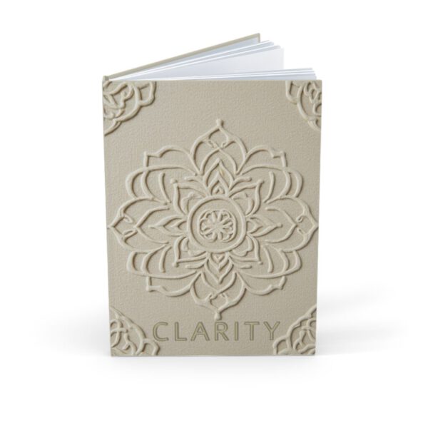 Clarity Hardcover Journal | Elegant A5 Notebook for Mindfulness & Reflection