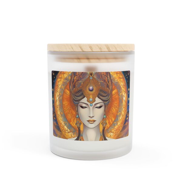 Meditation Goddess Candle - 11oz Aromatherapy Candle with Bamboo Lid