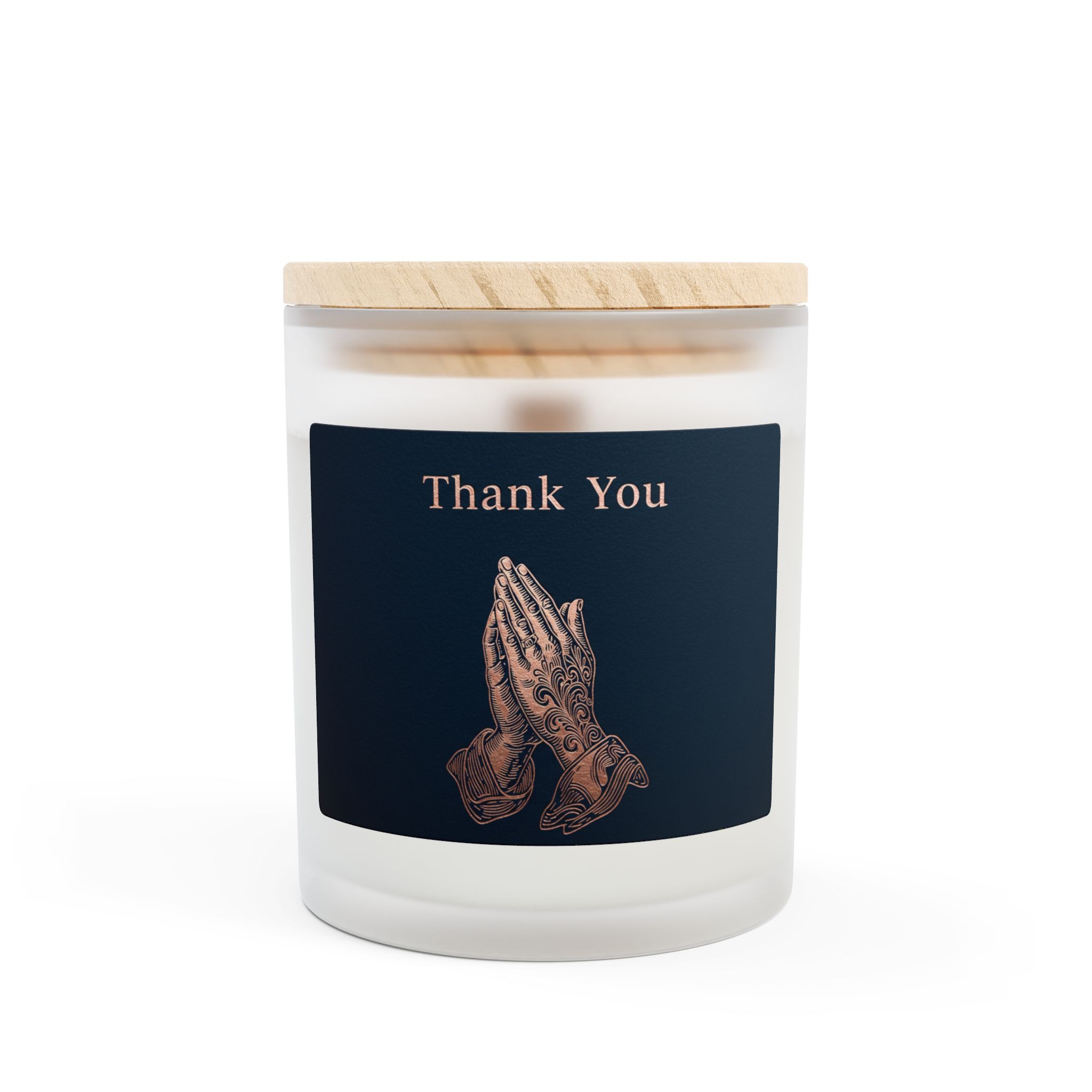 thank you candle, birthday gift, gift for her, sensus studio
