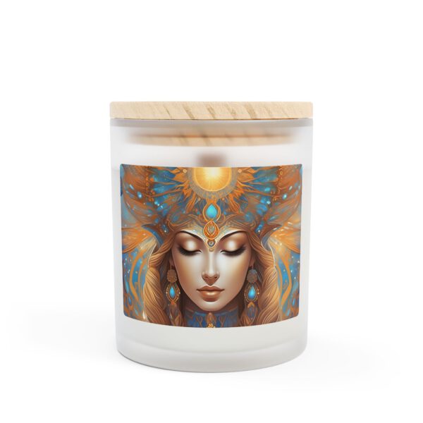 Goddess Aura Frosted Glass Candle - 11oz
