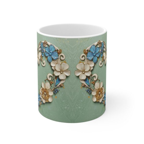 Coffee Mug for Mother Archetype Floral Heart Ceramic Coffee Cups - 11oz & 15oz - Perfect Gift for Lovers & Special Occasions