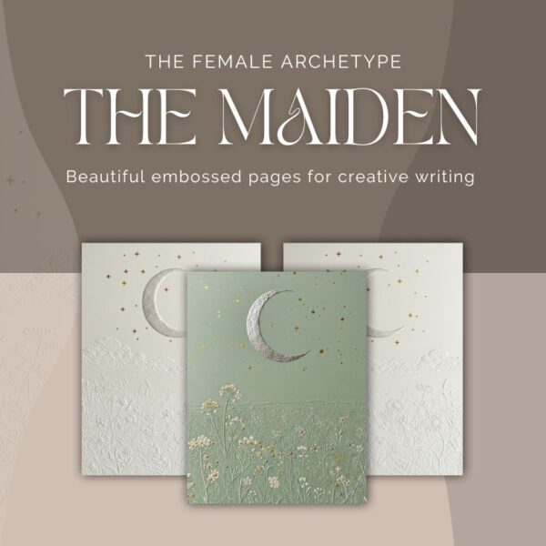 Female Archetype The Maiden daily journal
