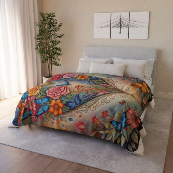 Luxurious Sherpa Blanket Heart Designfor Lover Female Archetype Blanket Perfect Gift Lovely Nights Valentine's Day