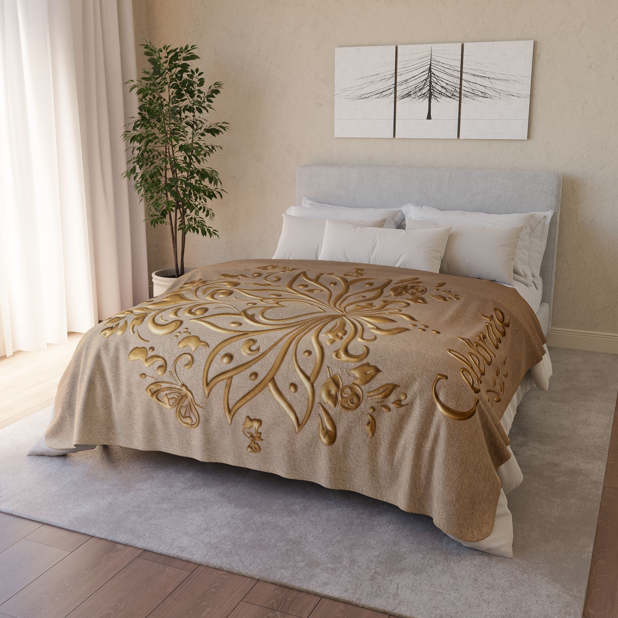 Celebrate Love, blanket for weddings and lovers sensus studio