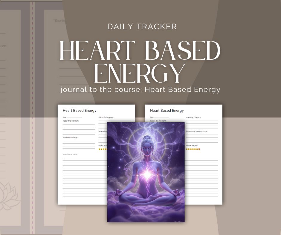 Heart Based Energy Tracker Daily journal daily tracker sensus studio